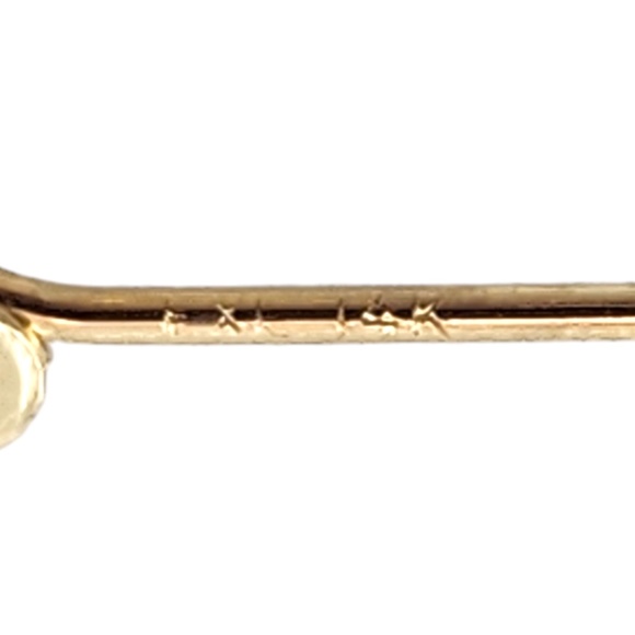 14 Karat Yellow Gold Circle Hoop Earrings #18504 - Picture 6 of 8